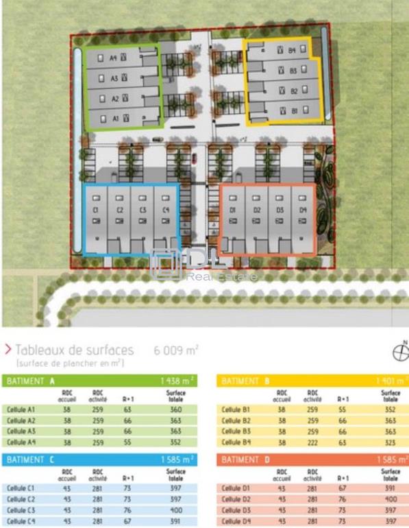 Entrepôt à vendre à Saint-Pierre-du-Perray - 1 424 m²