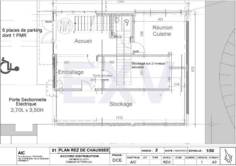 Entrepôt à louer à Tigery - 252 m²