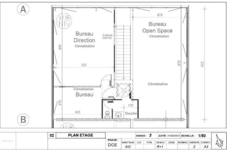 Entrepôt à louer à Tigery - 252 m²