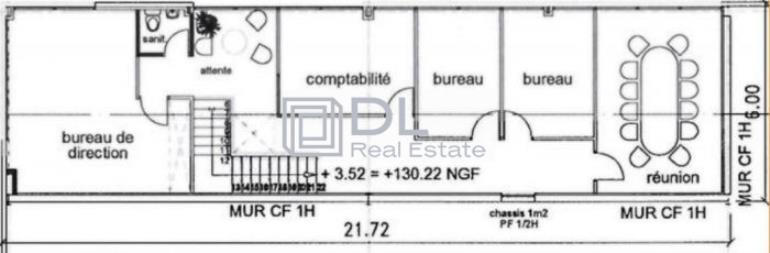 Entrepôt à louer à Montévrain - 1 318 m²