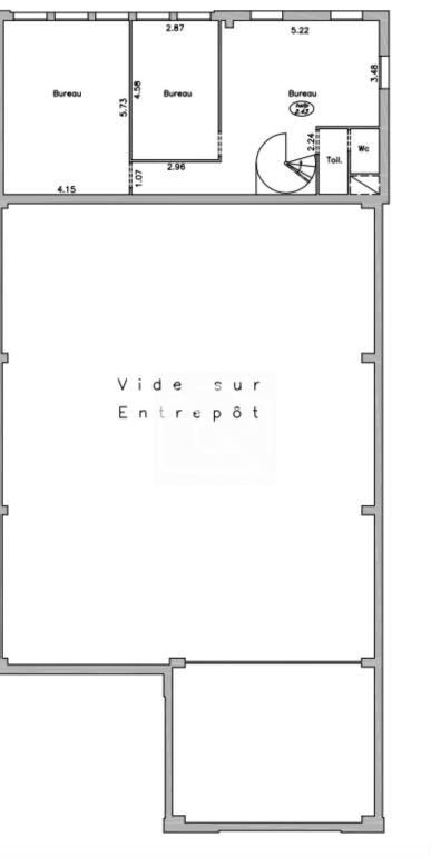 Entrepôt à louer à Lognes - 385 m²