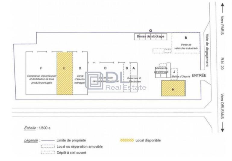 Entrepôt à louer à Boissy-sous-Saint-Yon - 490 m²