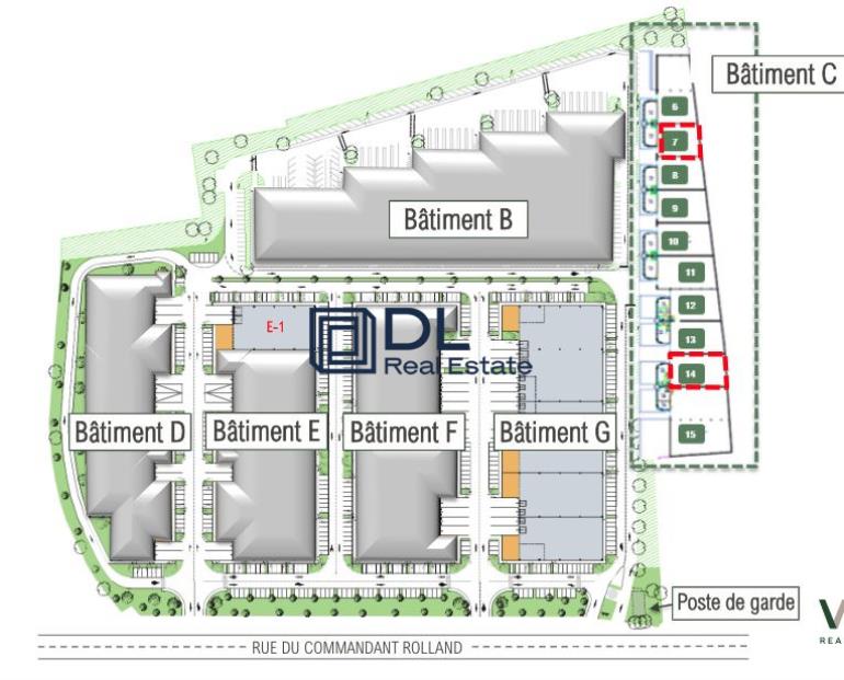 Entrepôt à louer à Bourget - 1 070 m²