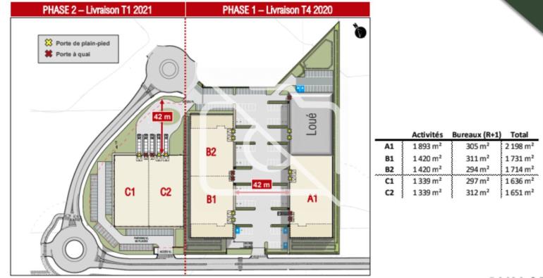 Entrepôt à louer à Brie-Comte-Robert - 3 287 m²