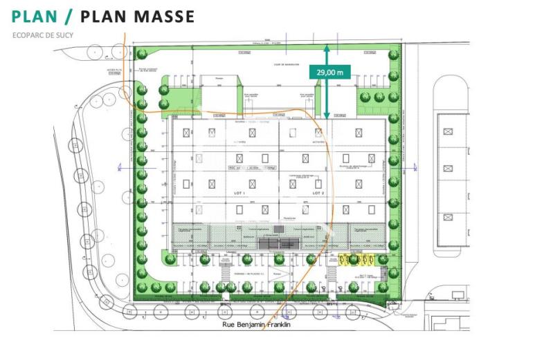 Entrepôt à louer à Sucy-en-Brie - 4 728 m²