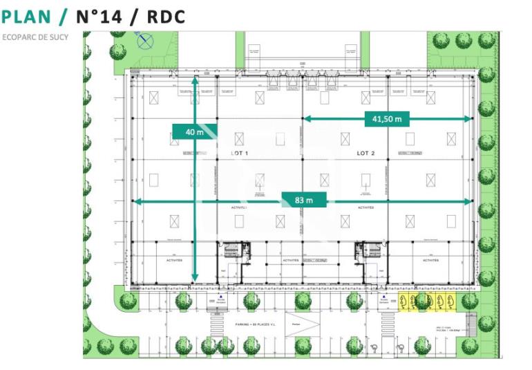 Entrepôt à louer à Sucy-en-Brie - 4 728 m²