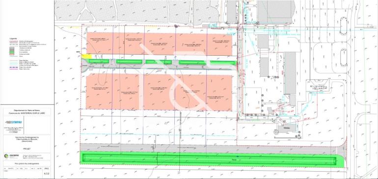 Entrepôt à louer à Montereau-sur-le-Jard - 0 m²