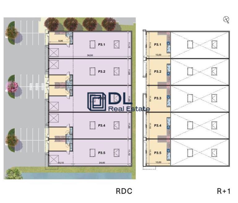 Entrepôt à vendre à Villejust - 9 860 m²