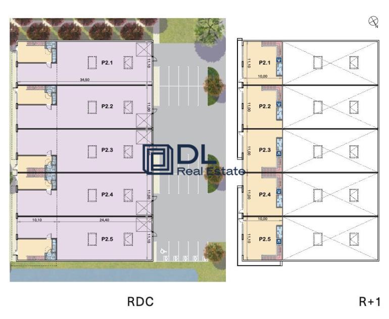 Entrepôt à vendre à Villejust - 9 860 m²