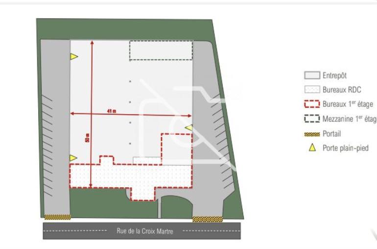 Entrepôt à louer à Palaiseau - 2 596 m²