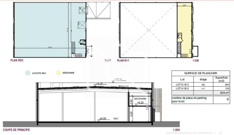 Entrepôt à vendre à Ézanville - 4 457 m²