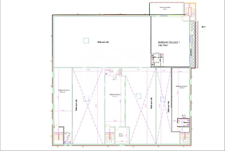 Entrepôt à louer à Villeneuve-sous-Dammartin - 1 517 m²
