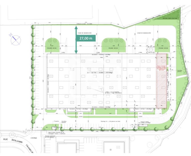Entrepôt à louer à Sucy-en-Brie - 6 088 m²