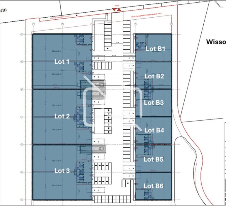 Entrepôt à louer à Wissous - 9 501 m²