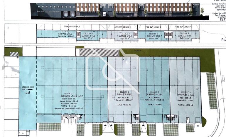 Entrepôt à louer à Morangis - 5 857 m²