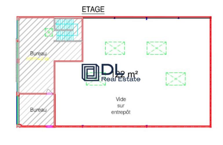 Entrepôt à louer à Magny-les-Hameaux - 1 248 m²
