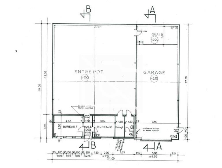 Entrepôt à louer à Bondoufle - 400 m²