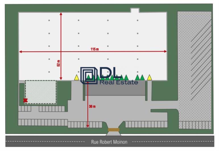 Entrepôt à louer à Goussainville - 6 972 m²
