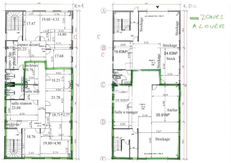 Entrepôt à louer à Champs-sur-Marne - 361 m²