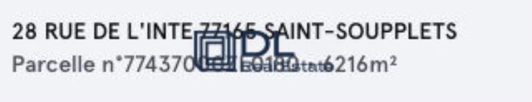 Terrain à vendre à Saint-Soupplets - 6 216 m²