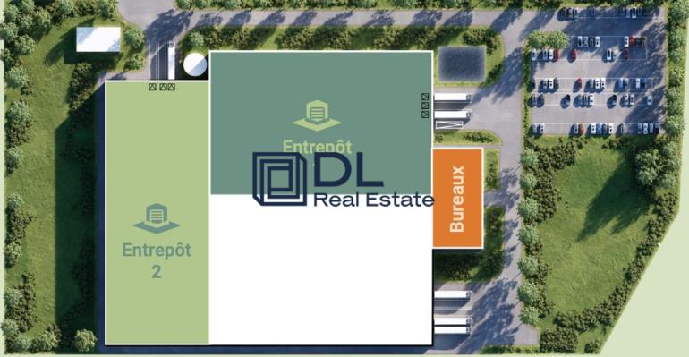 Entrepôt à louer à Templemars - 12 672 m²