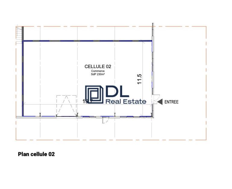Entrepôt à louer à Croix - 230 m²
