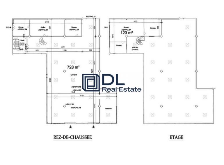 Entrepôt à louer à Villeneuve-d Ascq - 851 m²