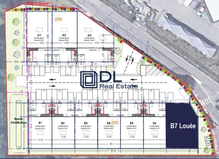 Entrepôt à louer à Mureaux - 3 266 m²
