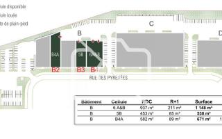 Entrepôt à louer à Lisses - 1 686 m²