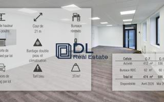 Entrepôt à louer à Bourget - 1 070 m²