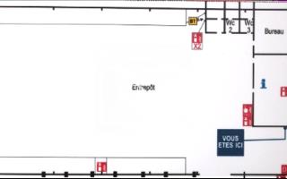 Entrepôt à louer à Noisy-le-Grand - 1 160 m²