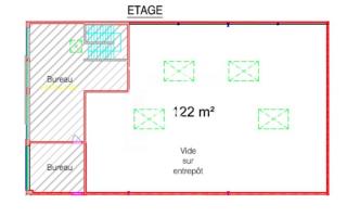 Entrepôt à louer à Magny-les-Hameaux - 1 248 m²