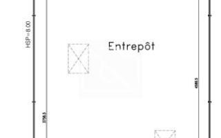 Entrepôt à louer à Saint-Denis - 1 571 m²