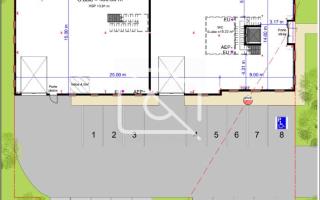 Entrepôt à vendre à Bailly-Romainvilliers - 954 m²