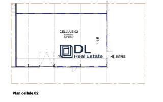 Entrepôt à louer à Croix - 230 m²